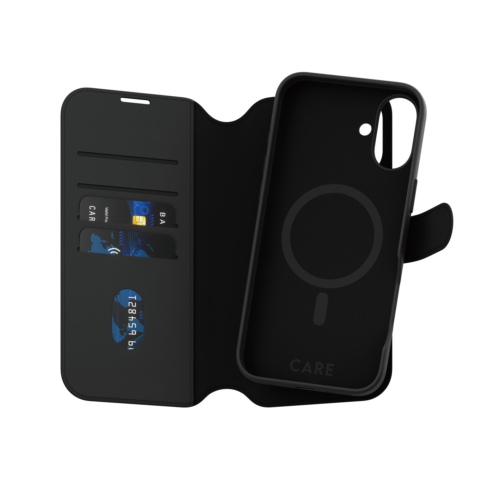 CARE by PanzerGlass® Feature Case Tango Two-in-One Wallet m. MagSafe iPhone 16 Plus